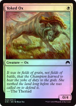 Yoked Ox 042 272 Foil Yoked Ox 042 272 Foil