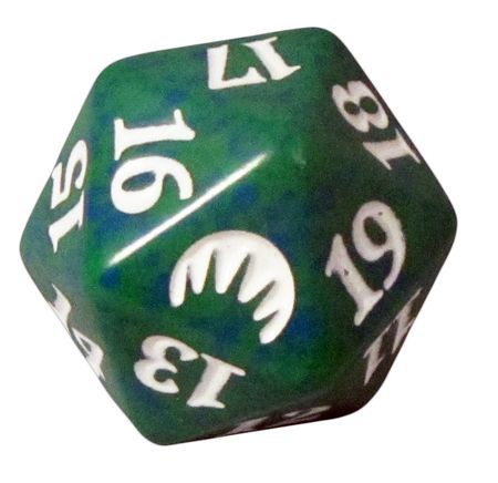 Magic Origins Green Spindown Life Counter MTG Dice Life Counters Tokens Magic Origins Green Spindown Life Counter MTG Dice Life Counters Tokens