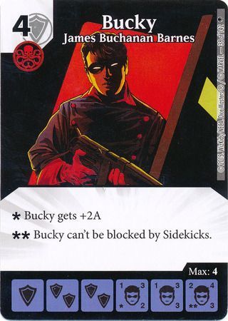 Bucky James Buchanan Barnes 38 142 Common Marvel Dice Masters Avengers Age of Ultron Singles Bucky James Buchanan Barnes 38 142 Common Marvel Dice Masters Avengers Age of Ultron Singles