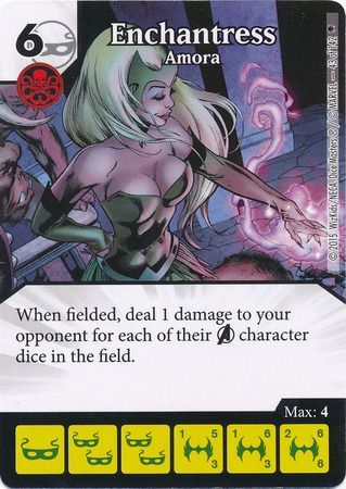 Enchantress Amora 43 142 Common Marvel Dice Masters Avengers Age of Ultron Singles Enchantress Amora 43 142 Common Marvel Dice Masters Avengers Age of Ultron Singles