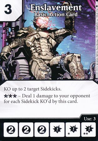 Enslavement Basic Action Card 28 126 Common Marvel Dice Masters Avengers Age of Ultron Singles Enslavement Basic Action Card 28 126 Common Marvel Dice Masters Avengers Age of Ultron Singles