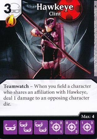 Hawkeye Clint 8 142 Common Marvel Dice Masters Avengers Age of Ultron Singles Hawkeye Clint 8 142 Common Marvel Dice Masters Avengers Age of Ultron Singles
