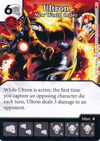 Marvel Dice Masters AOU Ultron New World Order 70/142 W/Dice