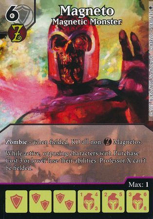 Magneto Magnetic Monster Full Art 143 142 Full Art Marvel Dice Masters Avengers Age of Ultron Singles Magneto Magnetic Monster Full Art 143 142 Full Art Marvel Dice Masters Avengers Age of Ultron Singles