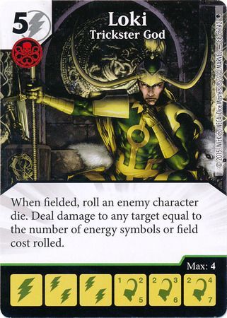 Loki Trickster God 88 142 Uncommon Marvel Dice Masters Avengers Age of Ultron Singles Loki Trickster God 88 142 Uncommon Marvel Dice Masters Avengers Age of Ultron Singles
