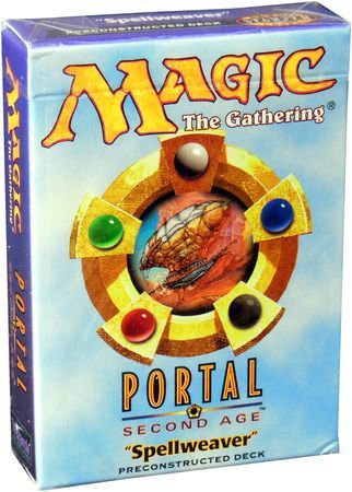 Portal Second Age Spellweaver Preconstructed Theme Deck MTG Magic The Gathering Sealed Product Portal Second Age Spellweaver Preconstructed Theme Deck MTG Magic The Gathering Sealed Product