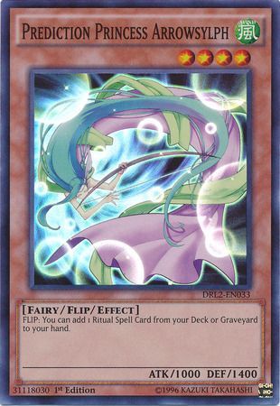 Prediction Princess Arrowsylph DRL2 EN033 Super Rare 1st Edition Prediction Princess Arrowsylph DRL2 EN033 Super Rare 1st Edition