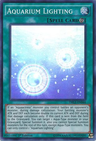 Aquarium Lighting DRL2 EN044 Super Rare 1st Edition Dragons of Legend 2 1st Edition Singles Aquarium Lighting DRL2 EN044 Super Rare 1st Edition Dragons of Legend 2 1st Edition Singles