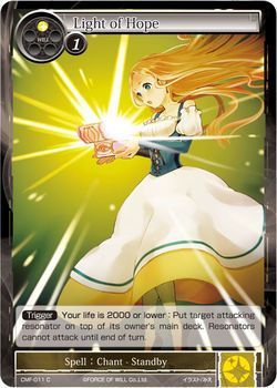 Light of Hope CMF 011 Common Force of Will The Crimson Moon s Fairy Tale Singles Light of Hope CMF 011 Common Force of Will The Crimson Moon s Fairy Tale Singles