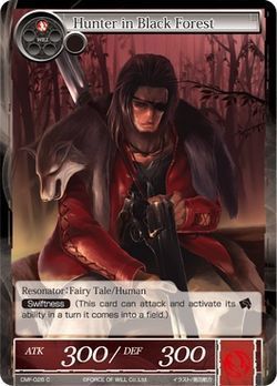 Hunter in Black Forest CMF 026 Common Force of Will The Crimson Moon s Fairy Tale Singles Hunter in Black Forest CMF 026 Common Force of Will The Crimson Moon s Fairy Tale Singles