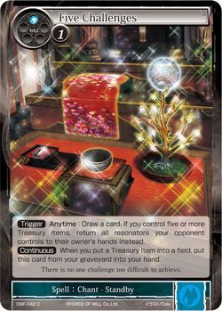 Five Challenges CMF 042 Common Force of Will The Crimson Moon s Fairy Tale Singles Five Challenges CMF 042 Common Force of Will The Crimson Moon s Fairy Tale Singles