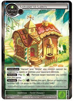 Cottage of Cakes CMF 062 Rare Foil Cottage of Cakes CMF 062 Rare Foil