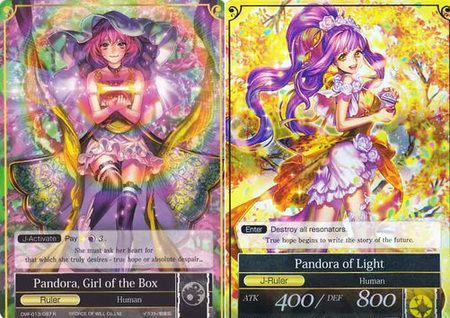 Pandora Girl of the Box Pandora of Light CMF 013 J Rare Pandora Girl of the Box Pandora of Light CMF 013 J Rare