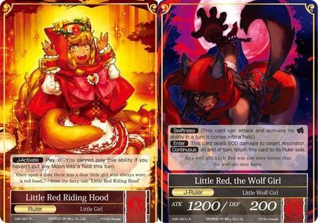 Little Red Riding Hood Little Red Wolf Girl CMF 027 J Rare Force of Will The Crimson Moon s Fairy Tale Singles Little Red Riding Hood Little Red Wolf Girl CMF 027 J Rare Force of Will The Crimson Moon s Fairy Tale Singles