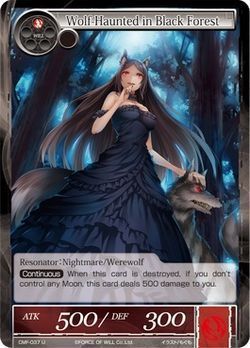 Wolf Haunted in Black Forest CMF 037 Uncommon Force of Will The Crimson Moon s Fairy Tale Singles Wolf Haunted in Black Forest CMF 037 Uncommon Force of Will The Crimson Moon s Fairy Tale Singles
