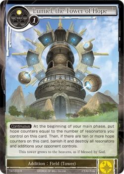 Lumiel the Tower of Hope TAT 010 Rare Foil Lumiel the Tower of Hope TAT 010 Rare Foil