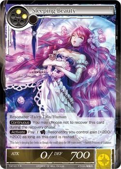 Sleeping Beauty TAT 017 Rare Foil Sleeping Beauty TAT 017 Rare Foil