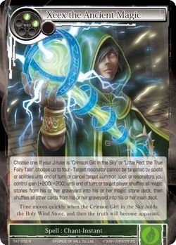 Xeex the Ancient Magic TAT 072 Rare Foil Xeex the Ancient Magic TAT 072 Rare Foil