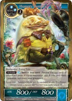 Humpty Dumpty TAT 043 Super Rare Foil Humpty Dumpty TAT 043 Super Rare Foil