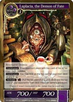 Laplacia the Demon of Fate TAT 082 Super Rare Foil Force of Will The Castle of Heaven and The Two Towers Singles Laplacia the Demon of Fate TAT 082 Super Rare Foil Force of Will The Castle of Heaven and The Two Towers Singles