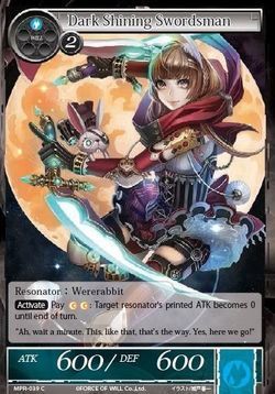 Dark Shining Swordsman MPR 039 Common Force of Will The Moon Priestess Returns Singles Dark Shining Swordsman MPR 039 Common Force of Will The Moon Priestess Returns Singles