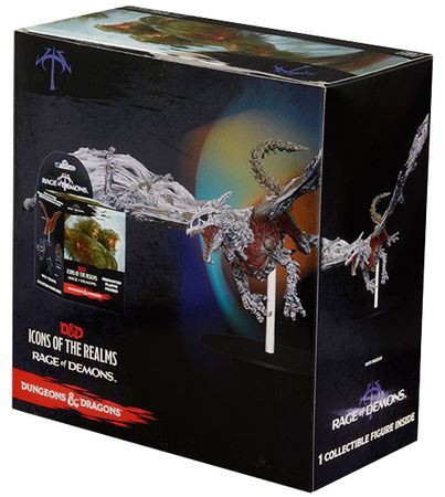 D D Icons of the Realms Rage of Demons White Dracolich Case Promo D D Icons of the Realms Rage of Demons White Dracolich Case Promo