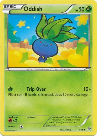 Oddish 1 98 Common Oddish 1 98 Common