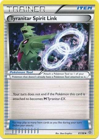 Tyranitar Spirit Link 81 98 Uncommon Tyranitar Spirit Link 81 98 Uncommon