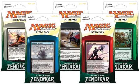 Battle for Zendikar Intro Pack Set of 5 Decks MTG MTG Sealed Lots Battle for Zendikar Intro Pack Set of 5 Decks MTG MTG Sealed Lots