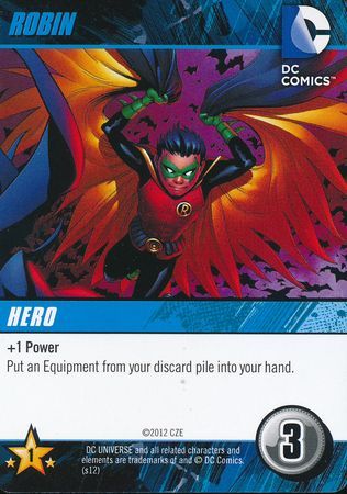 Robin DC Deck Building Game 2012 Robin DC Deck Building Game 2012