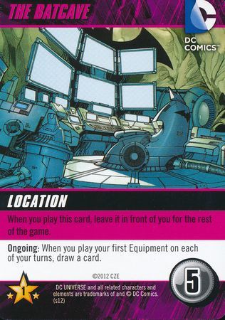 The Batcave DC Deck Building Game 2012 The Batcave DC Deck Building Game 2012