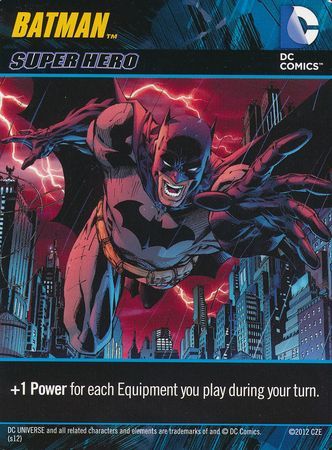 Batman Super Hero DC Deck Building Game 2012 2012 Batman Super Hero DC Deck Building Game 2012 2012