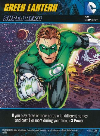 Green Lantern Super Hero DC Deck Building Game 2012 Green Lantern Super Hero DC Deck Building Game 2012
