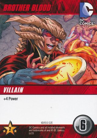 Brother Blood DC Deck Building Game 2013 Brother Blood DC Deck Building Game 2013