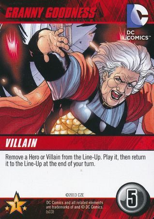Granny Goodness DC Deck Building Game 2013 Granny Goodness DC Deck Building Game 2013