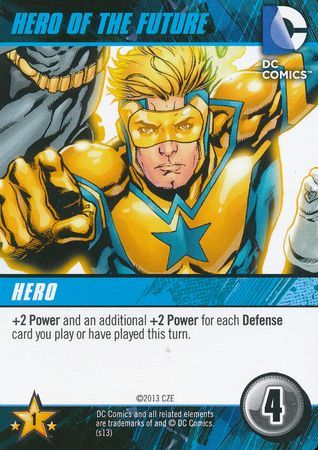 Hero Of The Future DC Deck Building Game 2013 Hero Of The Future DC Deck Building Game 2013