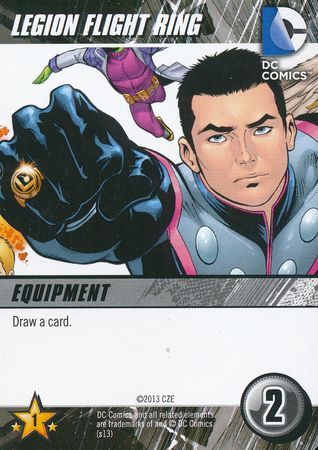 Legion Flight Ring DC Deck Building Game 2013 Legion Flight Ring DC Deck Building Game 2013