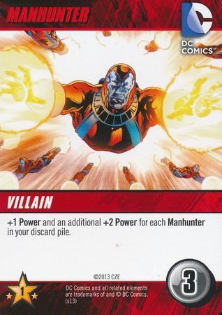 Manhunter DC Deck Building Game 2013 2013 Manhunter DC Deck Building Game 2013 2013