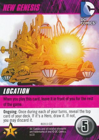 New Genesis DC Deck Building Game 2013 New Genesis DC Deck Building Game 2013