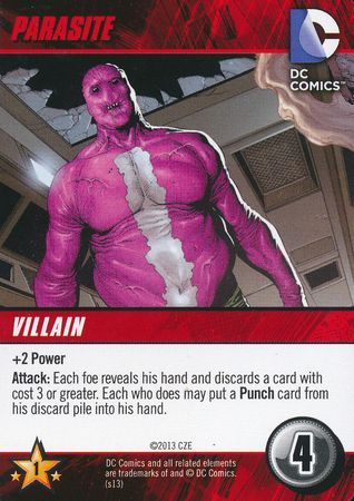 Parasite DC Deck Building Game 2013 Parasite DC Deck Building Game 2013