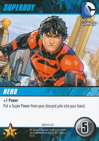 Superboy DC Deck Building Game 2013 Superboy DC Deck Building Game 2013