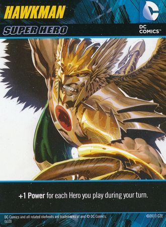 Hawkman Super Hero DC Deck Building Game 2013 Hawkman Super Hero DC Deck Building Game 2013