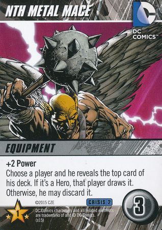 Nth Metal Mace DC Deck Building Game Crisis 2 Nth Metal Mace DC Deck Building Game Crisis 2