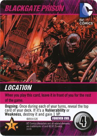 Blackgate Prison DC Deck Building Game Forever Evil Blackgate Prison DC Deck Building Game Forever Evil