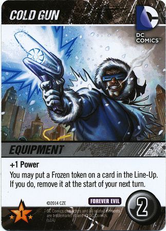 Cold Gun DC Deck Building Game Forever Evil Cold Gun DC Deck Building Game Forever Evil