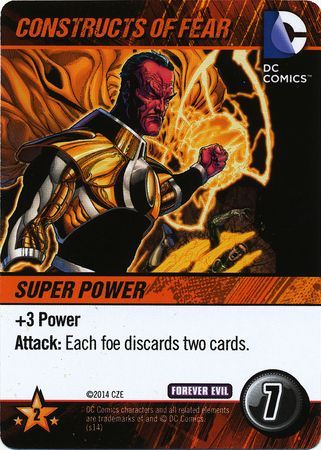Constructs of Fear DC Deck Building Game Forever Evil Constructs of Fear DC Deck Building Game Forever Evil