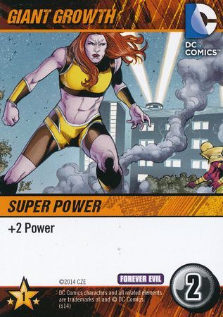 Giant Growth DC Deck Building Game Forever Evil Giant Growth DC Deck Building Game Forever Evil