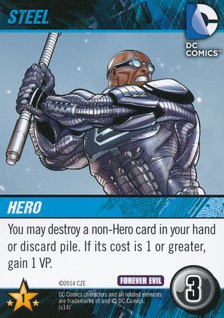 Steel DC Deck Building Game Forever Evil Steel DC Deck Building Game Forever Evil