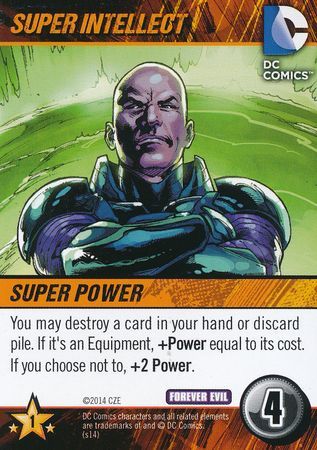 Super Intellect DC Deck Building Game Forever Evil Super Intellect DC Deck Building Game Forever Evil
