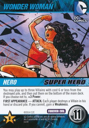 Wonder Woman DC Deck Building Game Forever Evil Forever Evil Wonder Woman DC Deck Building Game Forever Evil Forever Evil